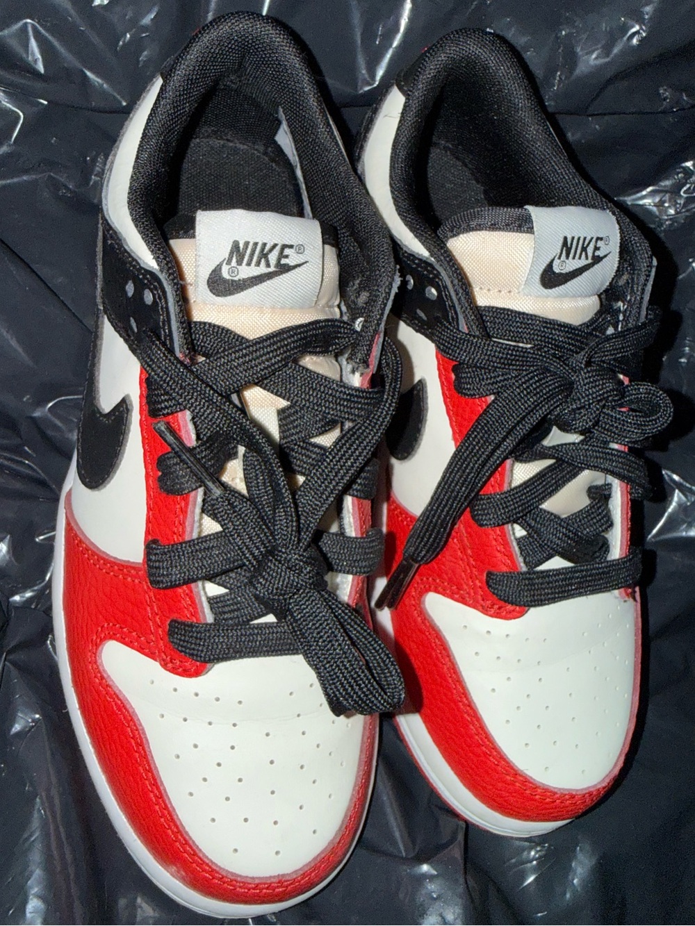 Nike Dunk Low EMB NBA 75th Anniversary Chicago PS Size 2Y